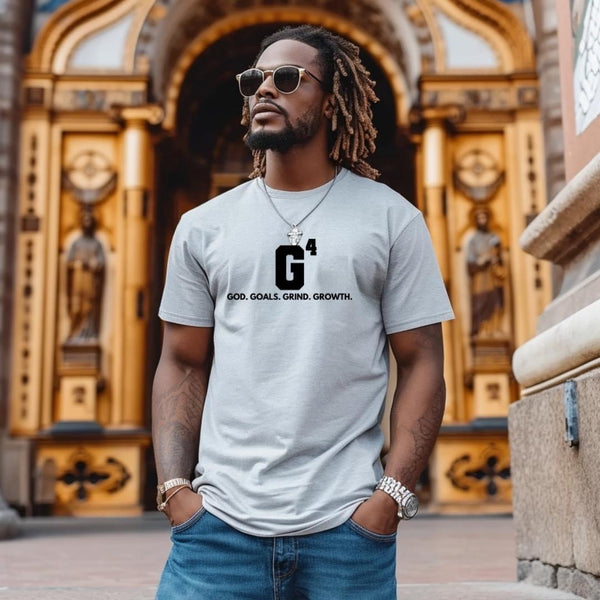 G4 God Goals Grind Growth T-shirt