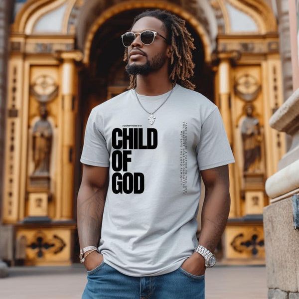 Child Of God Half Sleeve Men T-Shirt