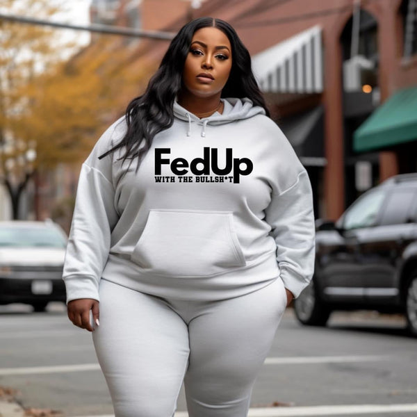 Fed Up With The Bullsh*t Women Hoodie